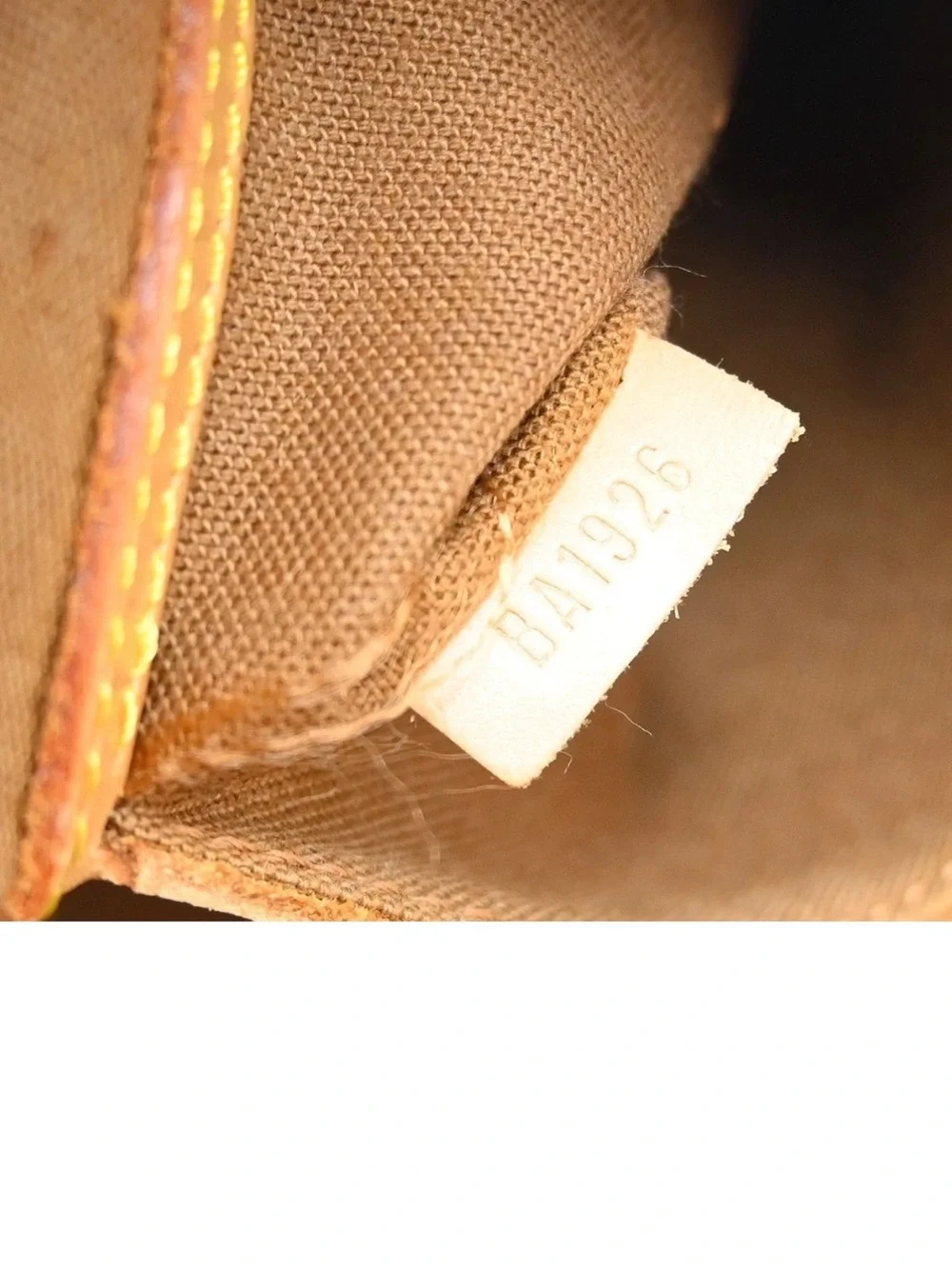 Louis Vuitton Monogram Alma handbag.